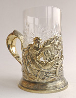Подстаканник &quot;Уличная драка&quot;